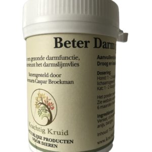 Krachtig Kruid Beter Darm poeder Hond & Kat